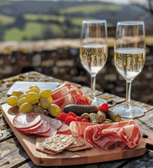 Privat Spa med Prosecco & charkbricka 3-5 personer